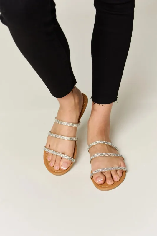 Three-Strap Flat Sandals sold by Skemo