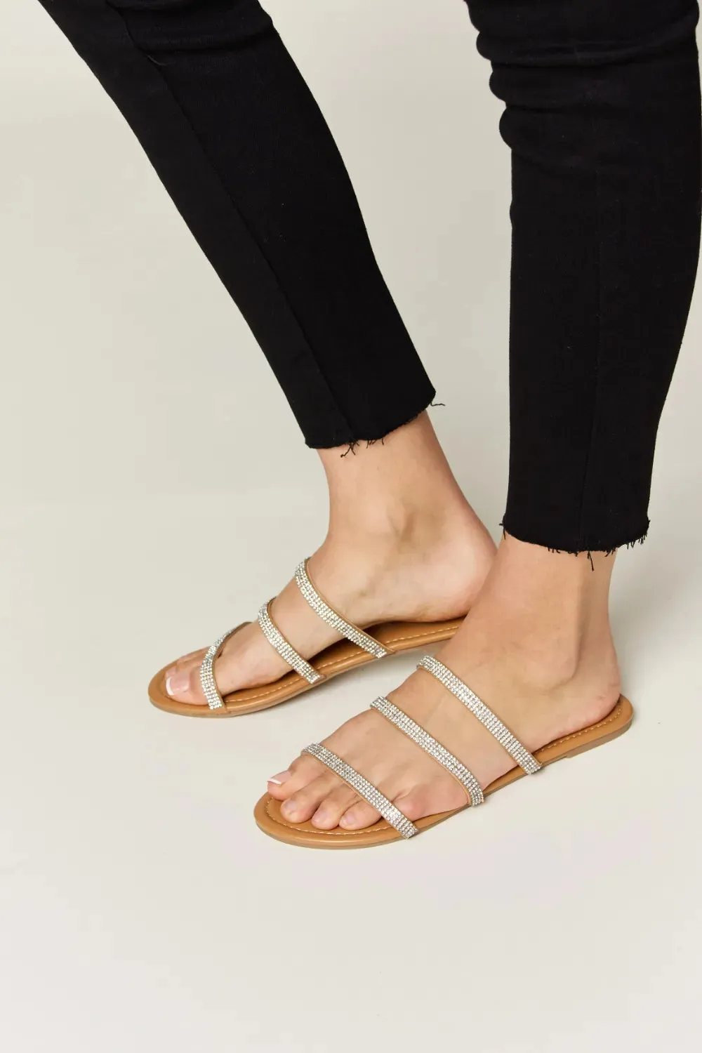 Three-Strap Flat Sandals sold by Skemo product image thumbnail 4