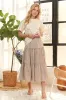 Rhinestone Accent Tiered Skirt sold by Skemo