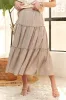 Rhinestone Accent Tiered Skirt sold by Skemo