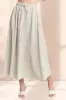 Drawstring Waist Crinkle Maxi Skirt sold by Skemo