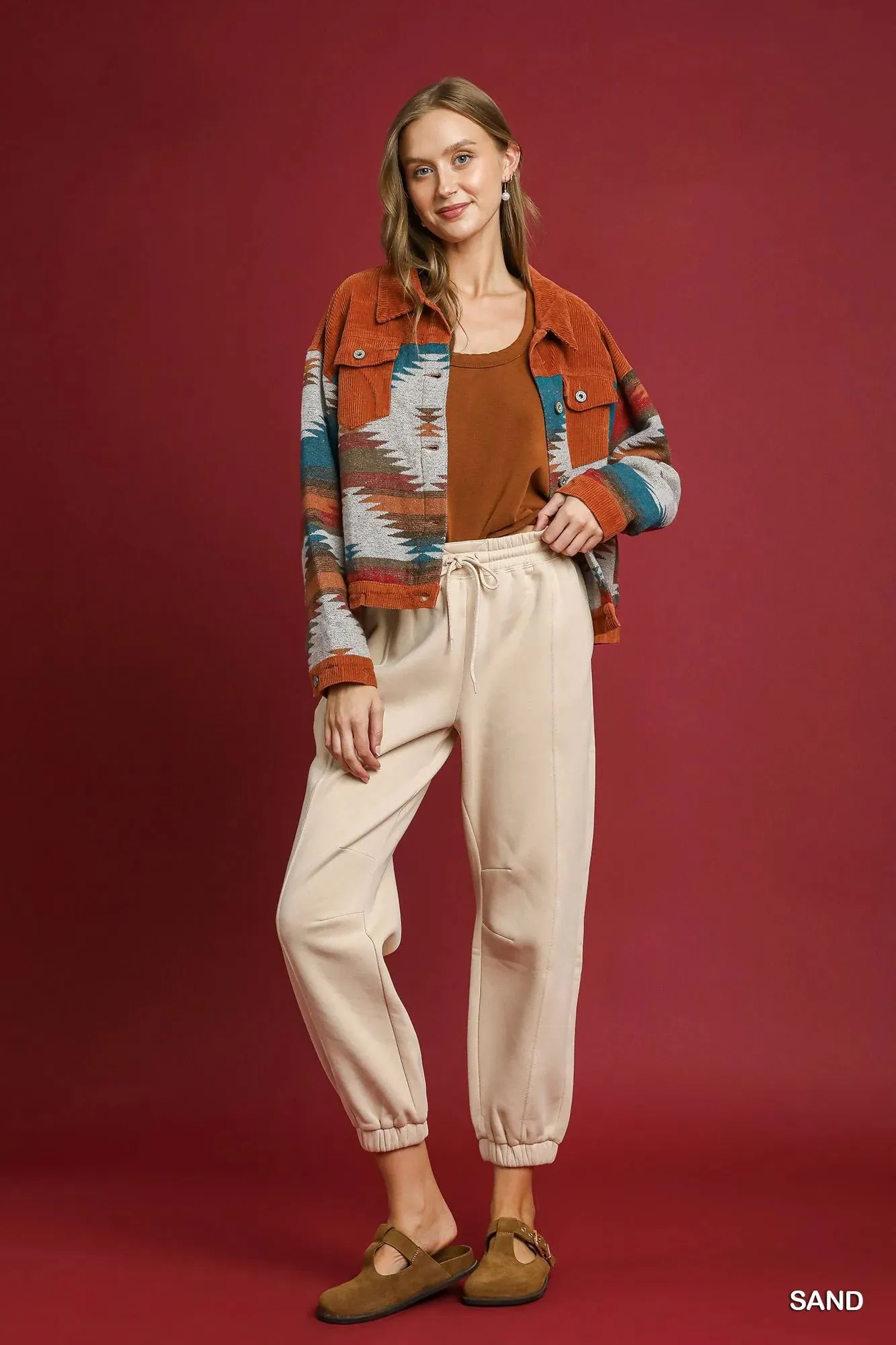 Fleece Jogger Pants with Drawstring sold by Skemo product image thumbnail 2