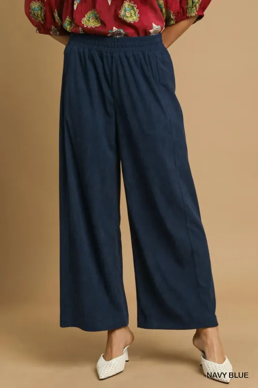Wide-Leg Corduroy Pants sold by Skemo