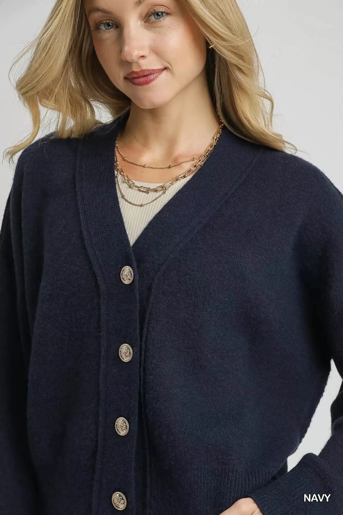 Front Knit Cardigan sold by Skemo product image thumbnail 2