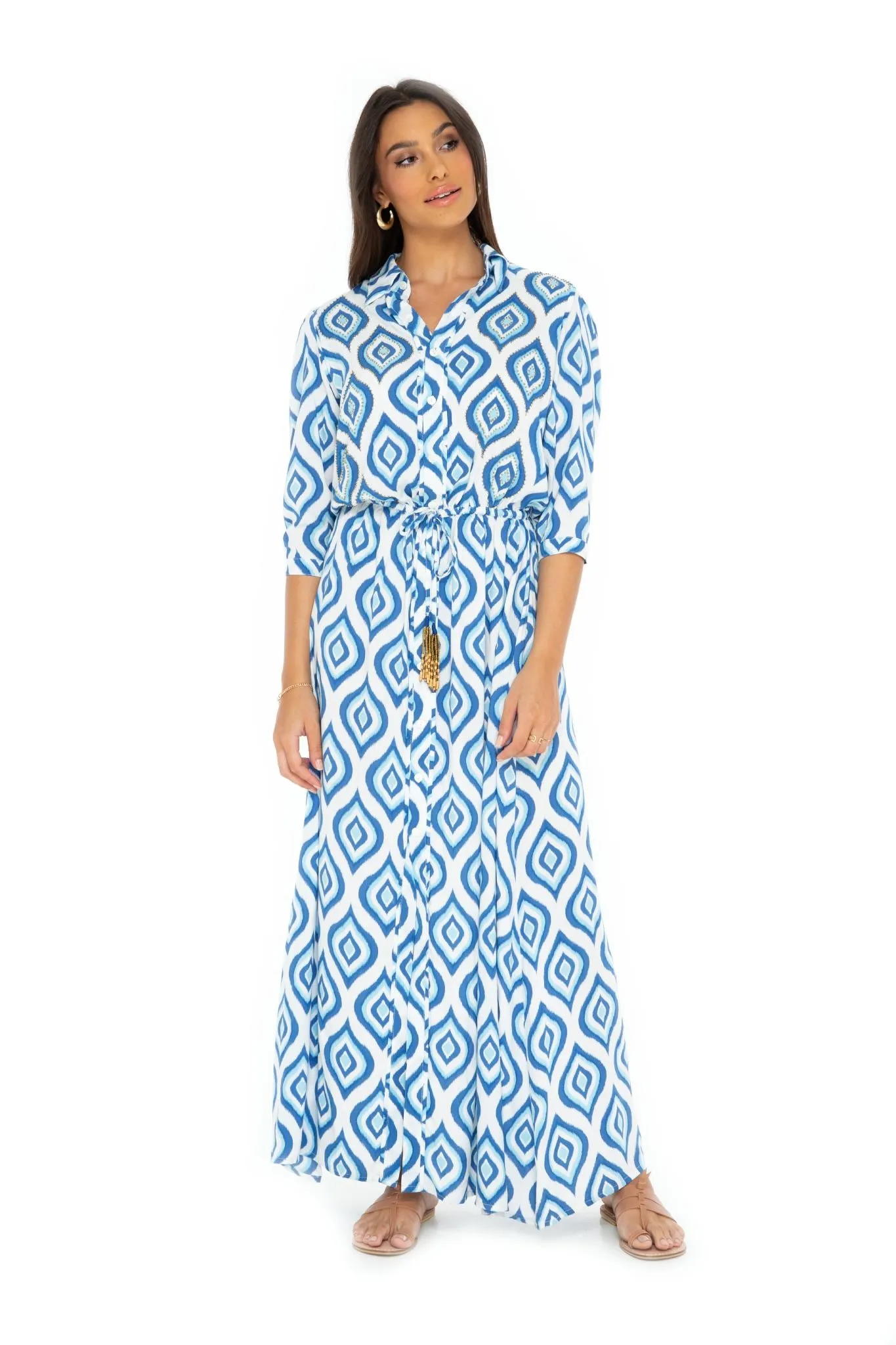 Java Long Shirt Dress sold by Skemo product image thumbnail 2