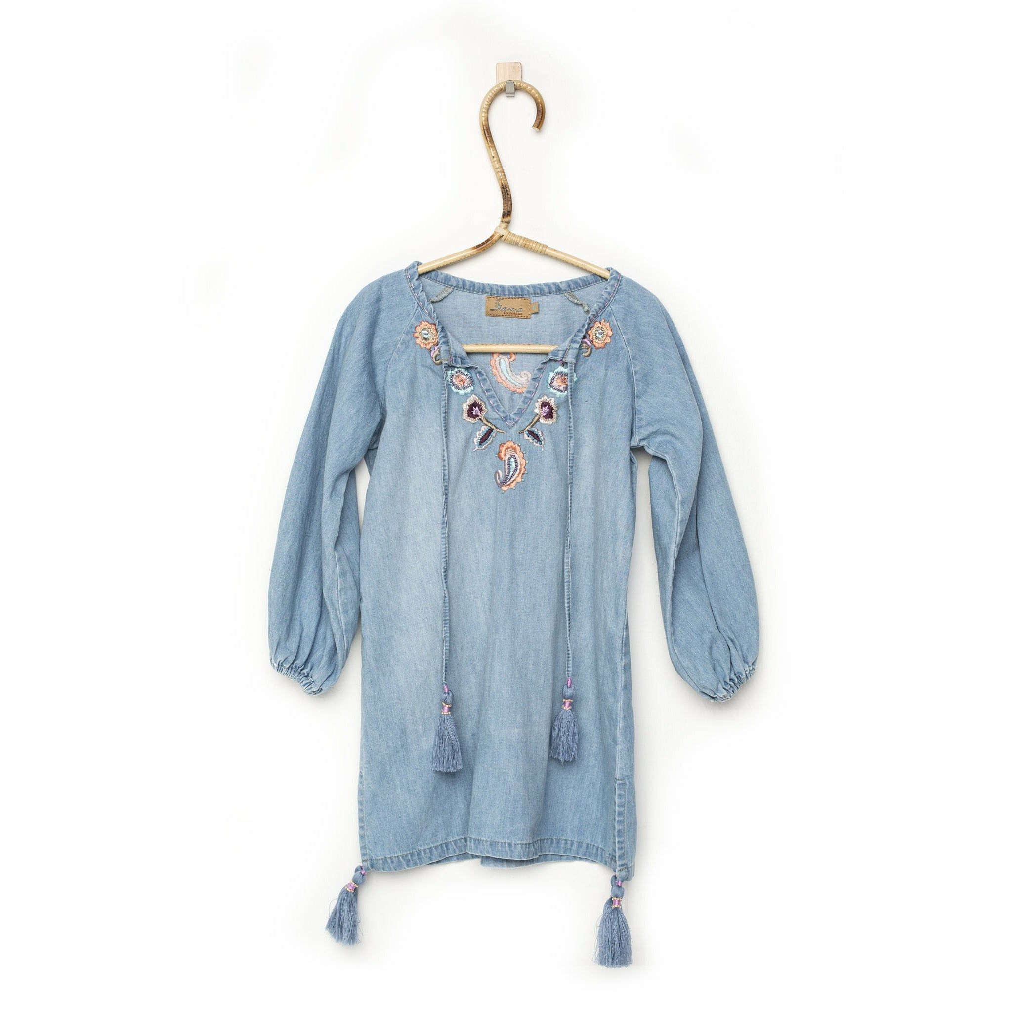 Kids Vintage Jean Mimi Dress sold by Skemo product image thumbnail 4