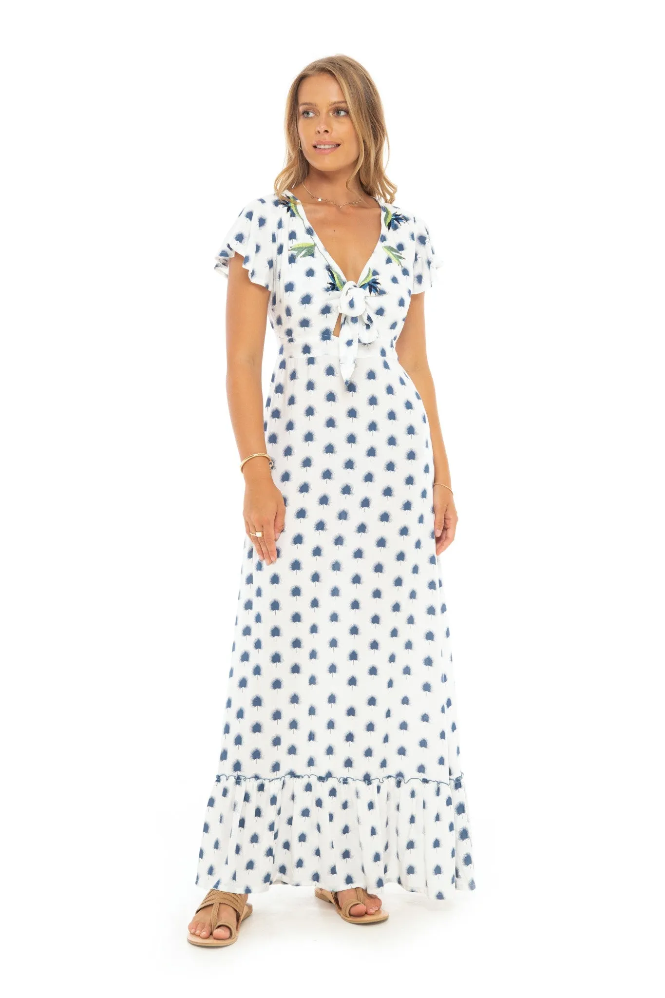 Kalapa Tie Long Dress sold by Skemo product image thumbnail 4