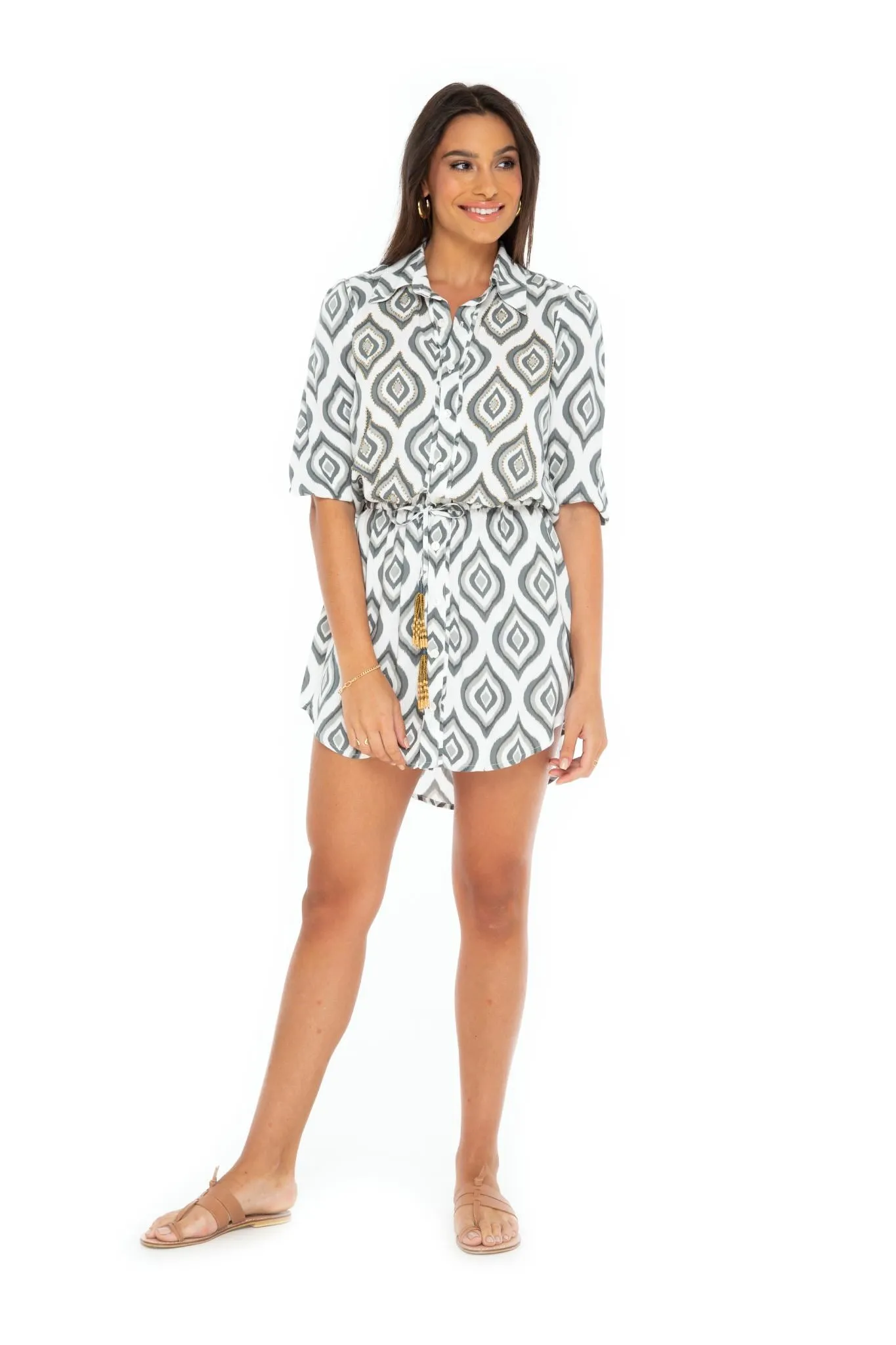 Java Shirt Short Dress sold by Skemo product image thumbnail 3