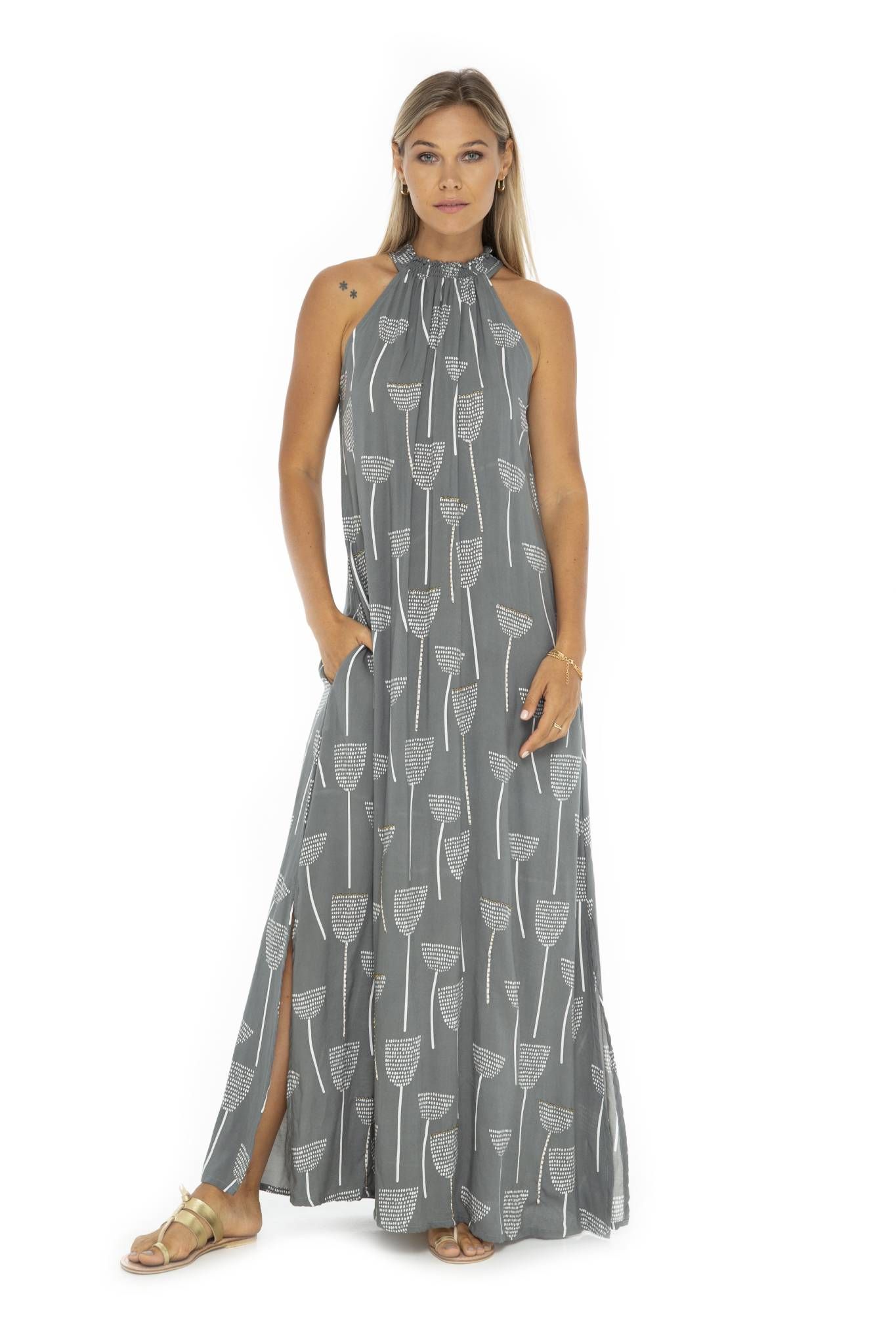 Tulip Monaco Long Dress sold by Skemo product image thumbnail 5