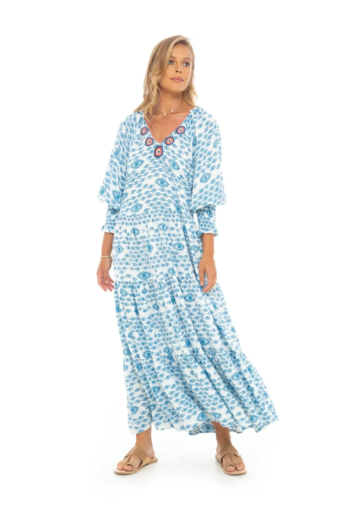 Marrakech Mandala Long Dress sold by Skemo product image thumbnail 4