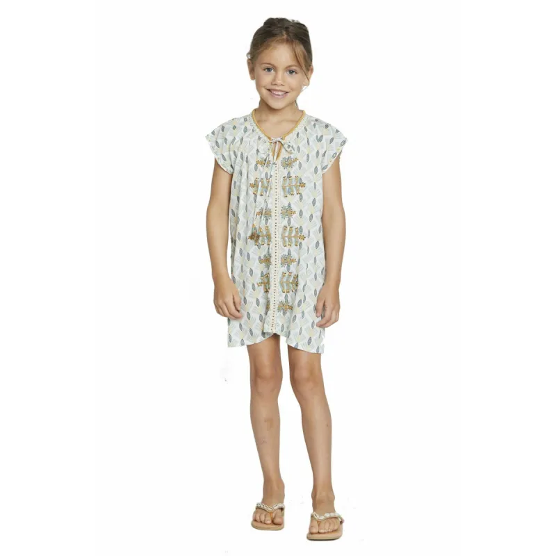 Kids Peacock Short Kaftan sold by Skemo