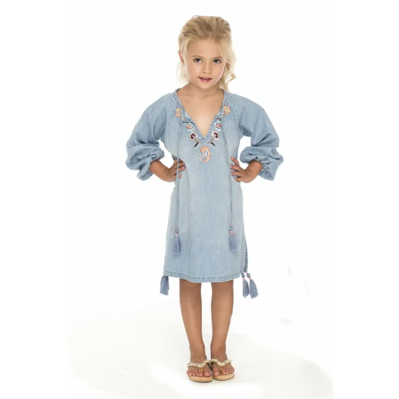 Kids Vintage Jean Mimi Dress sold by Skemo