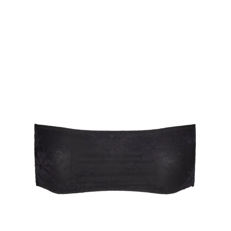 ULTRA FINE LACE BANDEAU | ONYX sold by SKIMS