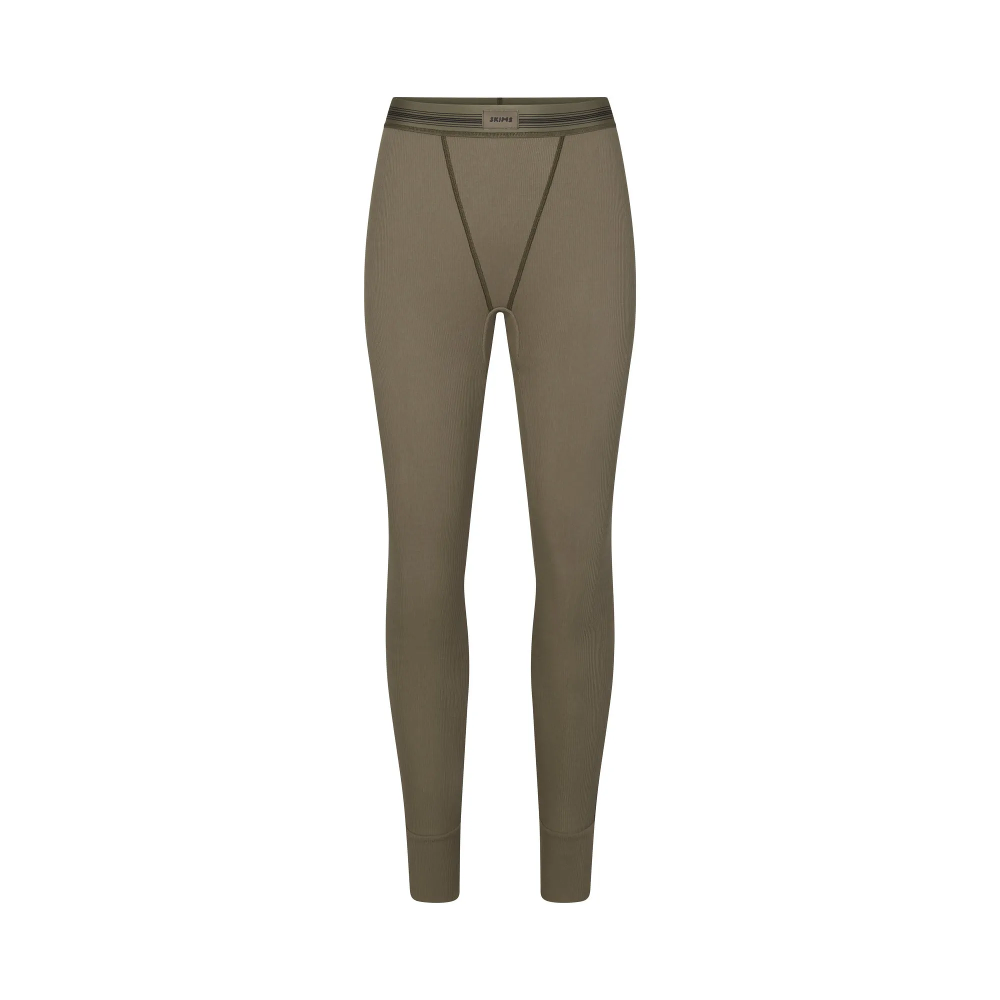 COTTON RIB LEGGING | ARMY MULTI sold by SKIMS