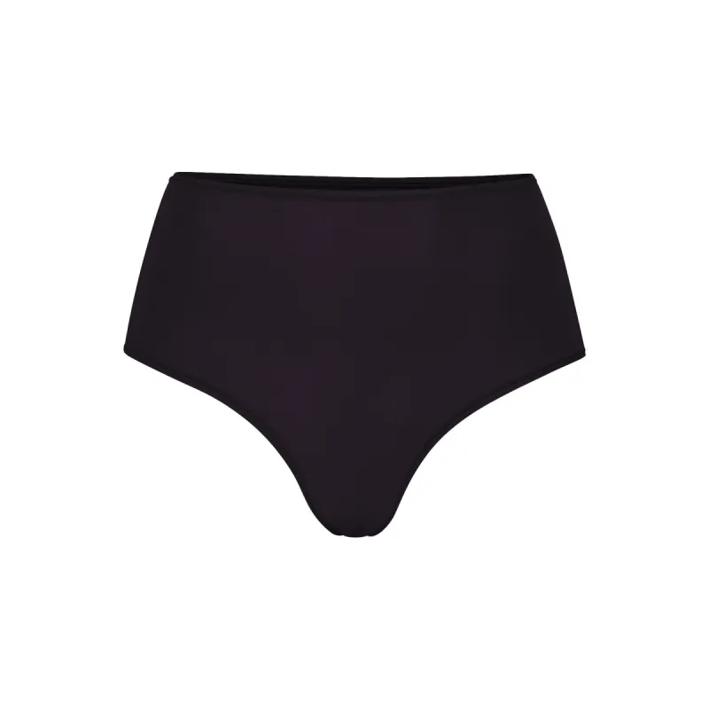 FITS EVERYBODY HIGH-WAISTED THONG | ONYX sold by SKIMS