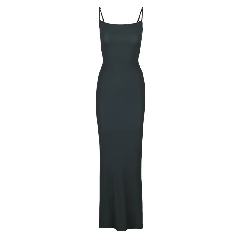 SOFT LOUNGE LONG SLIP DRESS | CYPRESS sold by SKIMS