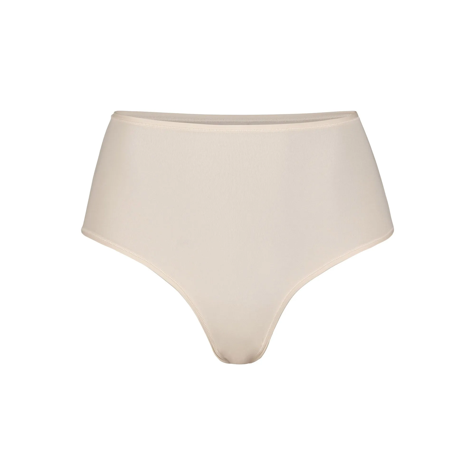 FITS EVERYBODY HIGH-WAISTED THONG | SAND sold by SKIMS