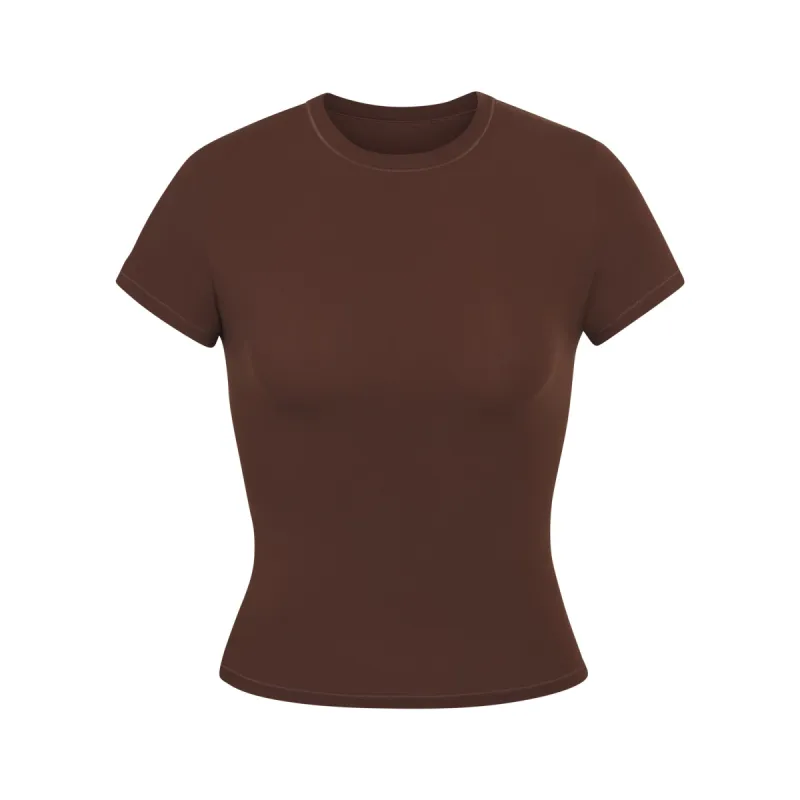 FITS EVERYBODY T-SHIRT | COCOA sold by SKIMS