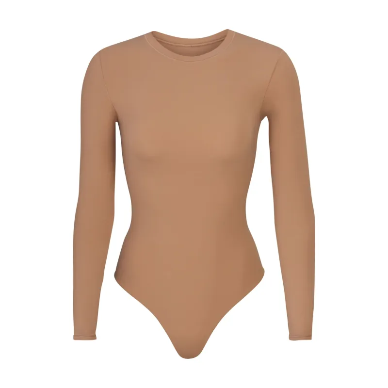 FITS EVERYBODY LONG SLEEVE CREW NECK BODYSUIT | SIENNA sold by SKIMS