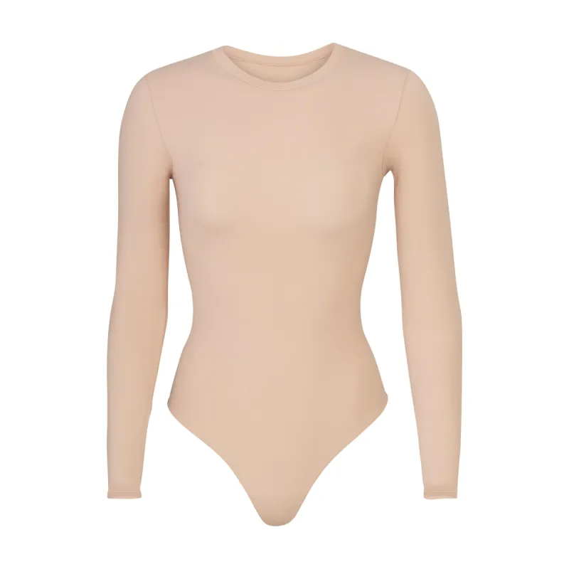 FITS EVERYBODY LONG SLEEVE CREW NECK BODYSUIT | MICA sold by SKIMS