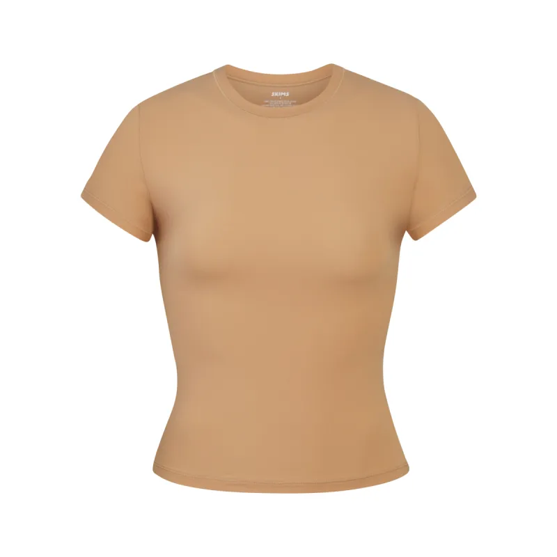 FITS EVERYBODY T-SHIRT | OCHRE sold by SKIMS