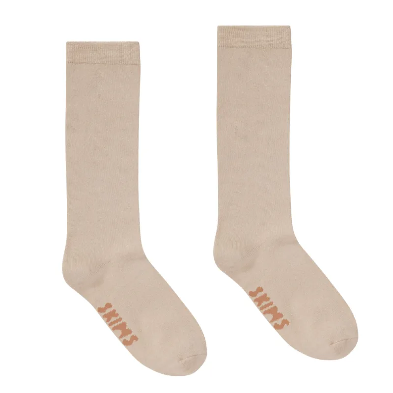 EVERYDAY MID CALF SOCK | SAND sold by SKIMS