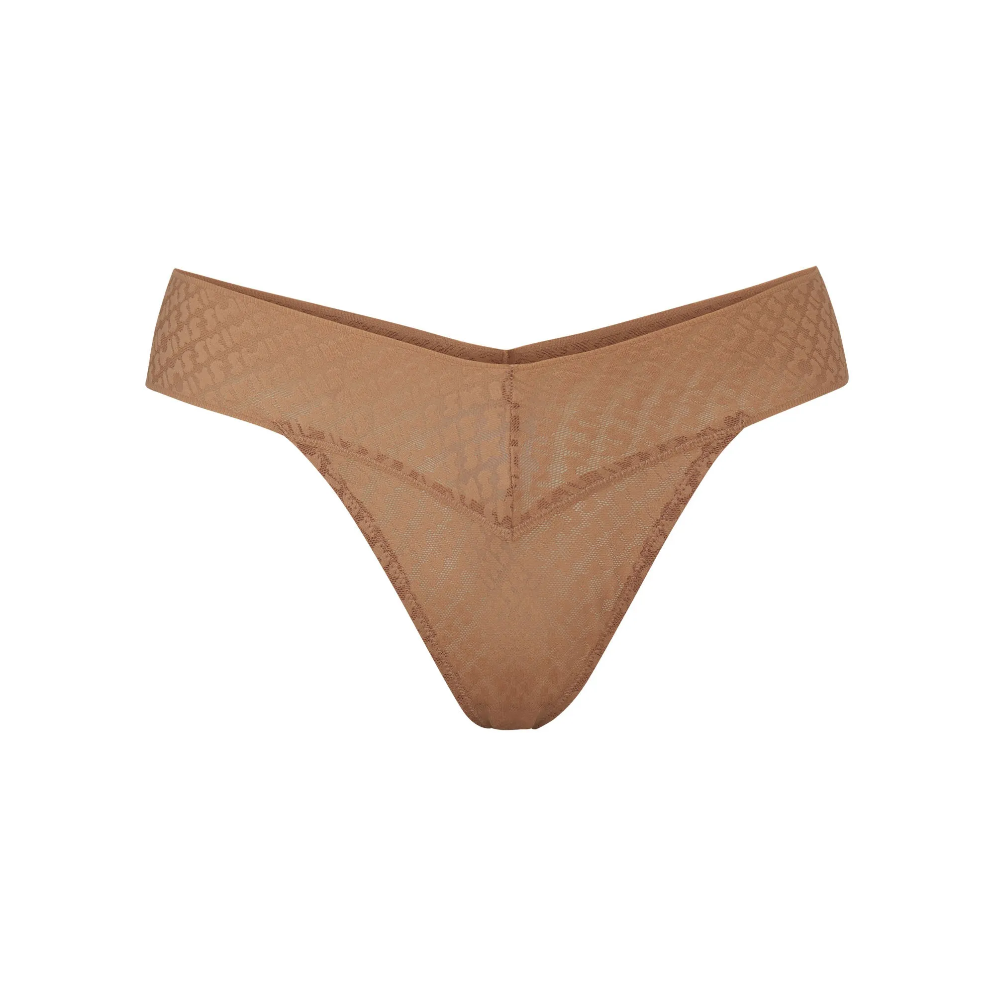 LOGO MESH THONG | SIENNA sold by SKIMS