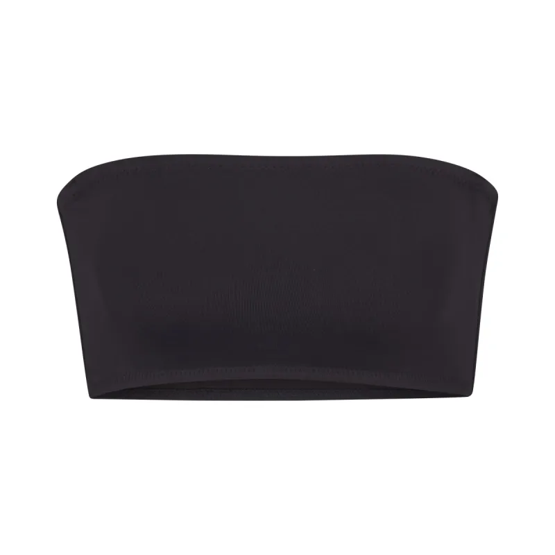 SIGNATURE SWIM BANDEAU BIKINI TOP | ONYX sold by SKIMS