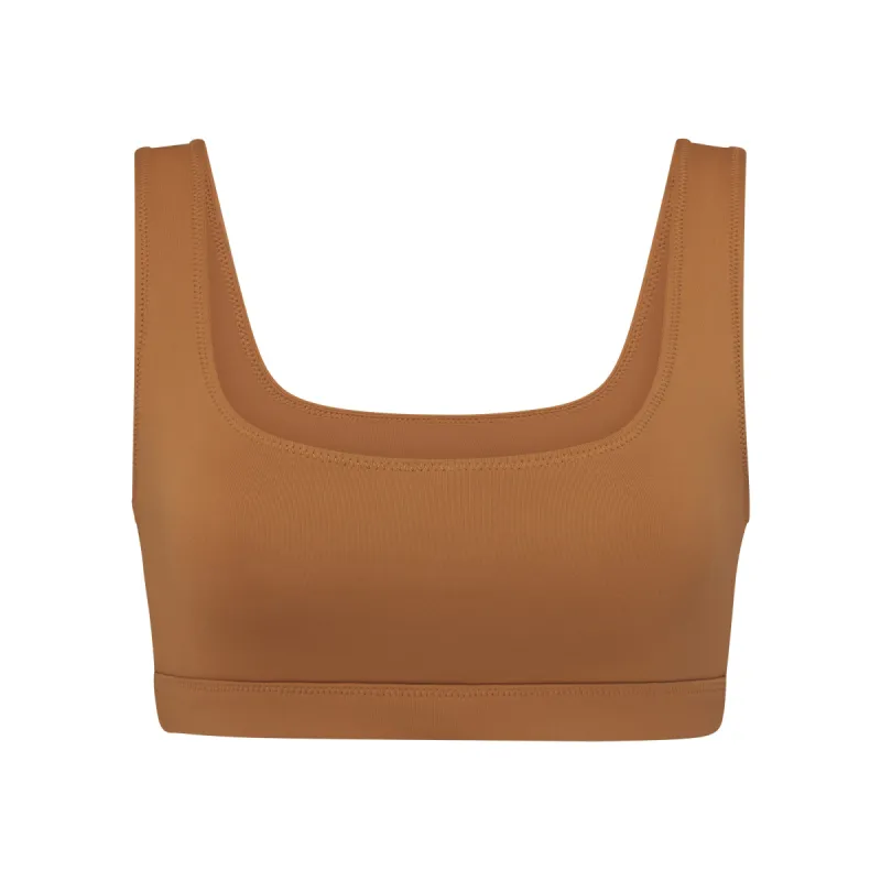 SIGNATURE SWIM TANK BIKINI TOP | ALMOND sold by SKIMS