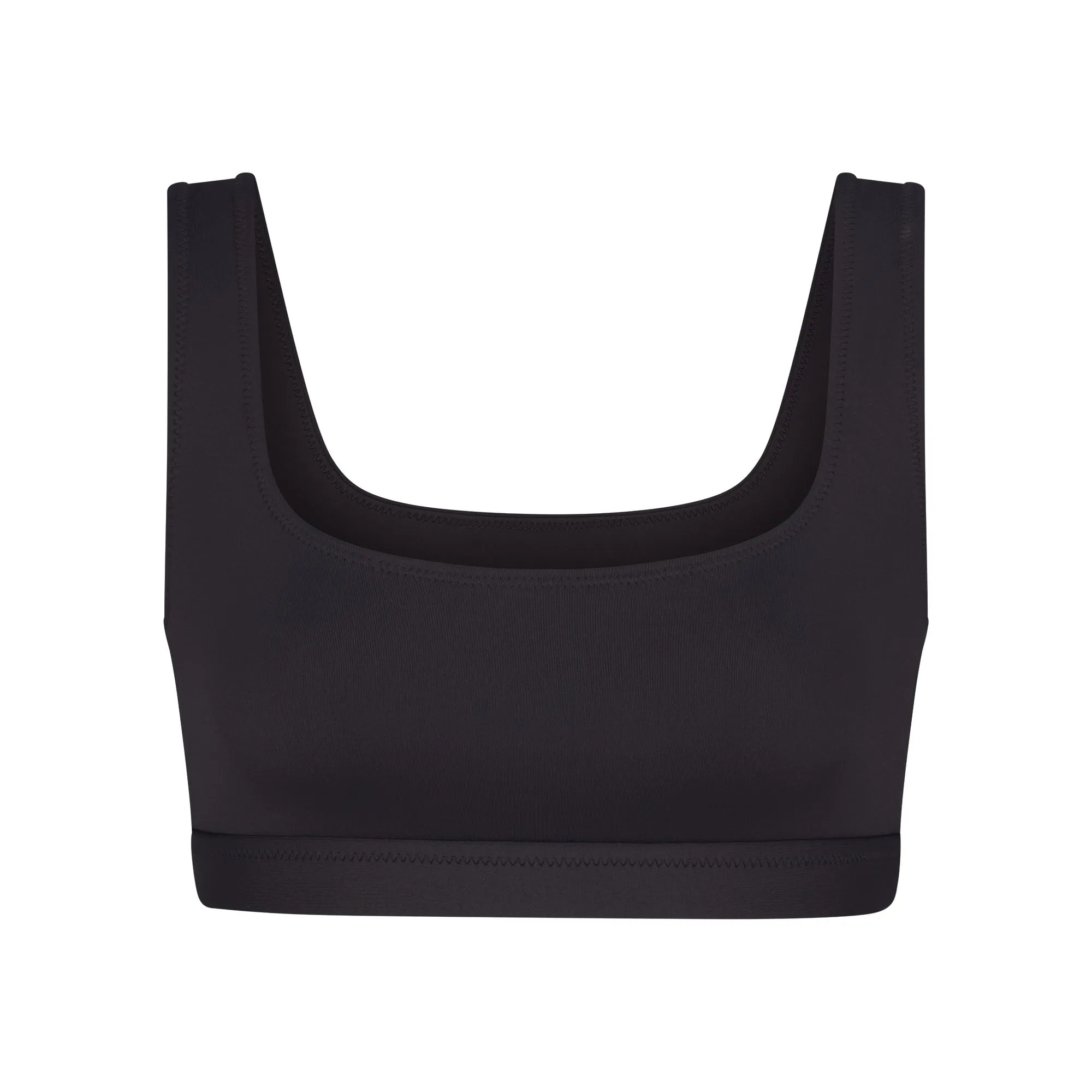 SIGNATURE SWIM TANK BIKINI TOP | ONYX sold by SKIMS