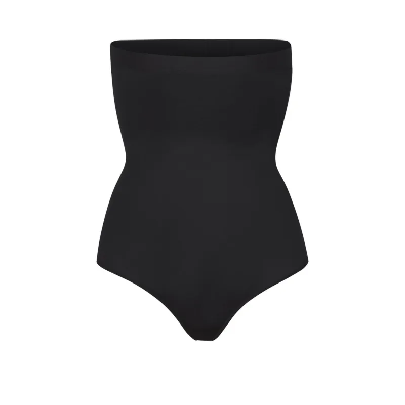 SIMPLY BARE HIGH-WAISTED THONG | ONYX sold by SKIMS