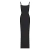SKIMS Long Slip Dress | Black | Medium | Fits Everybody sold by SKIMS