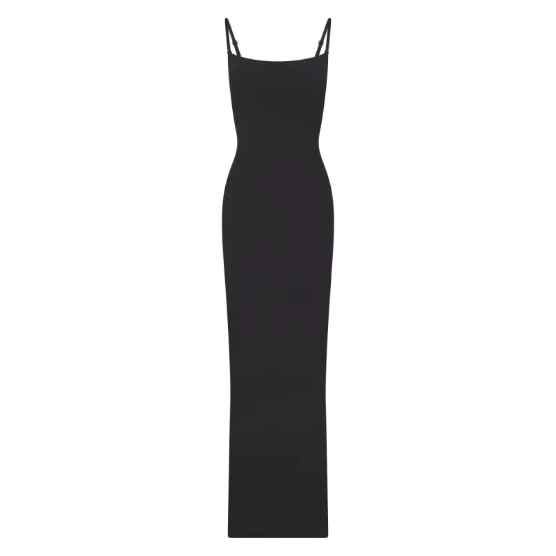 SKIMS Long Slip Dress | Black | Medium | Fits Everybody sold by SKIMS