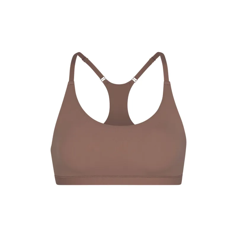 FITS EVERYBODY RACERBACK BRALETTE | UMBER sold by SKIMS