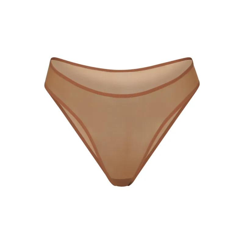 ULTRA FINE MESH BIKINI | BRONZE sold by SKIMS