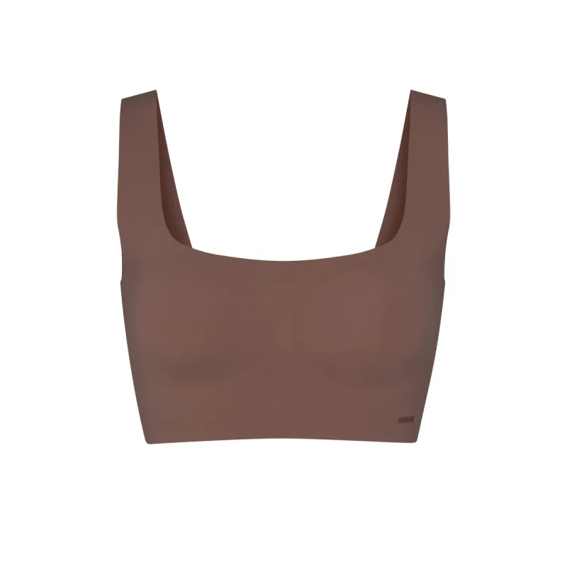 NAKED SCOOP LONGLINE BRALETTE | UMBER sold by SKIMS