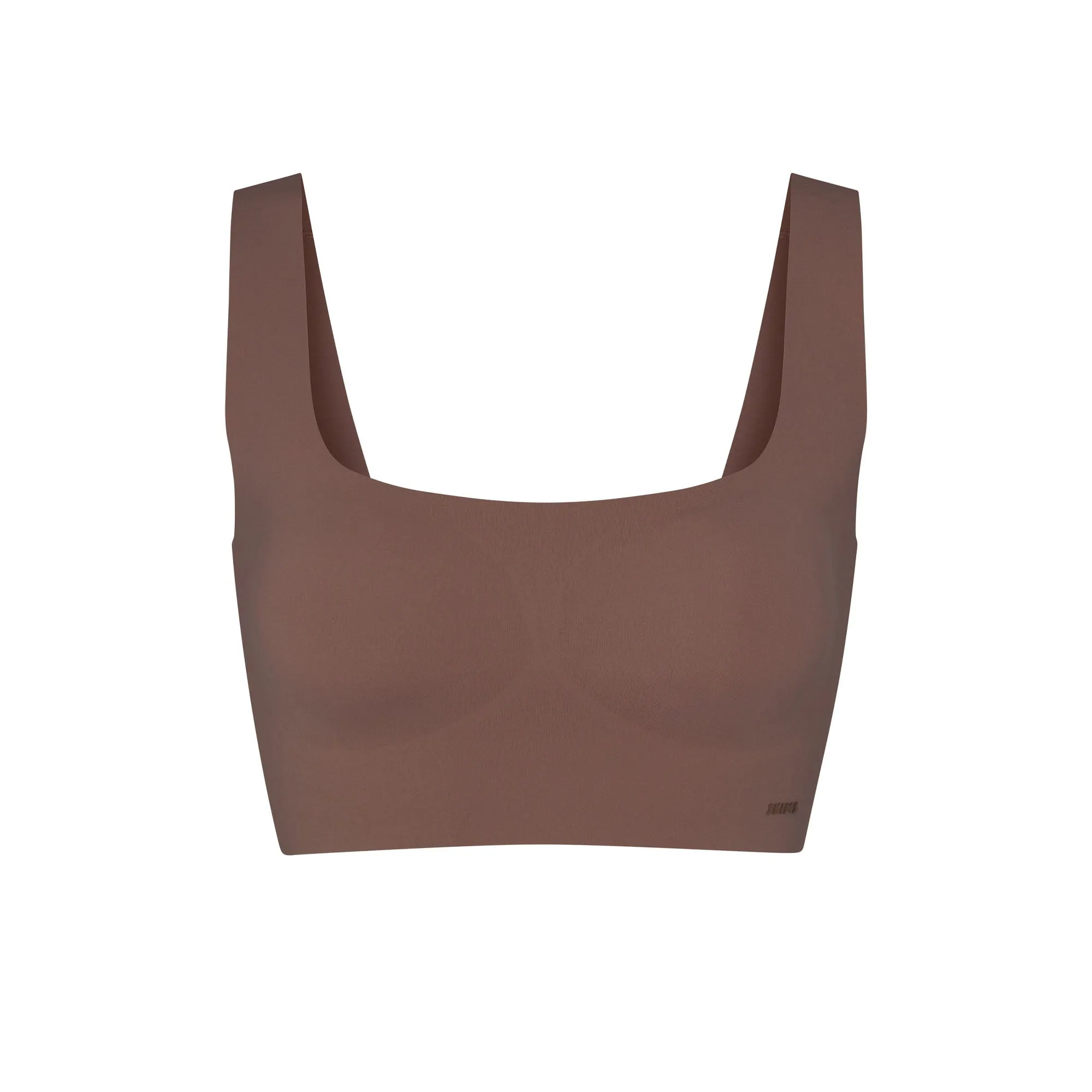 NAKED SCOOP LONGLINE BRALETTE | UMBER sold by SKIMS