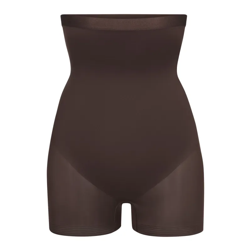 SIMPLY BARE HIGH-WAISTED SHORTIE | ESPRESSO sold by SKIMS