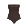 SIMPLY BARE HIGH-WAISTED THONG | ESPRESSO sold by SKIMS