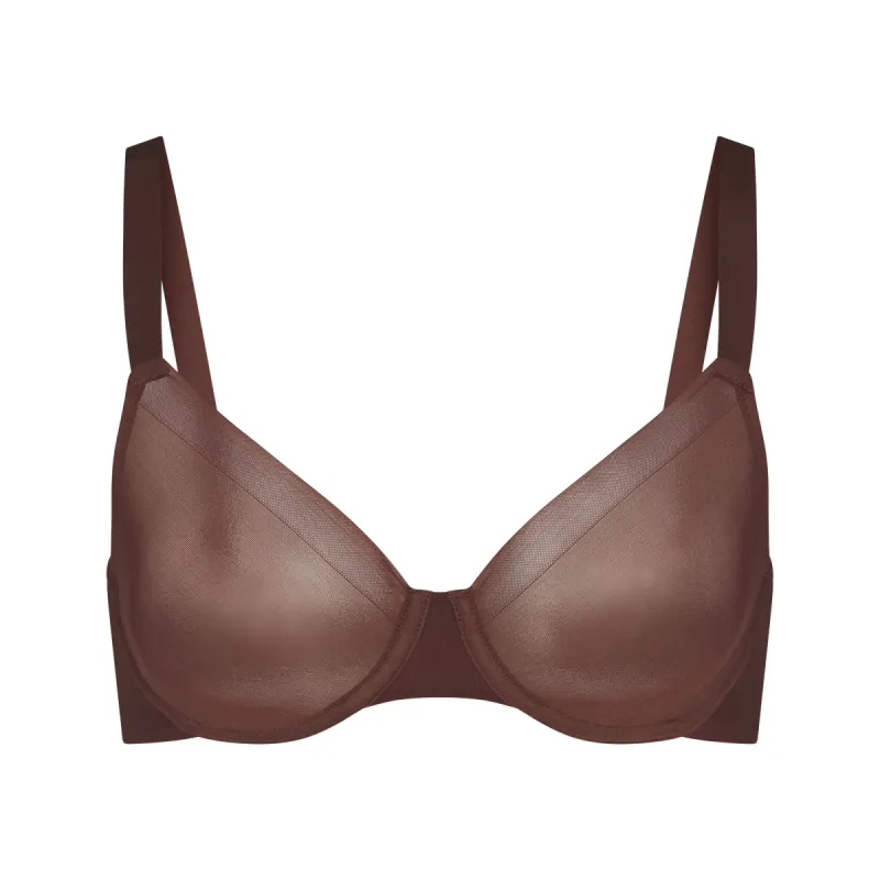 NO SHOW UNLINED DEMI BRA | COCOA sold by SKIMS