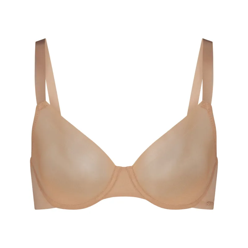 NO SHOW UNLINED DEMI BRA | CLAY sold by SKIMS