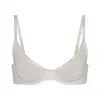 COTTON LOGO DEMI BRA  | MARBLE sold by SKIMS
