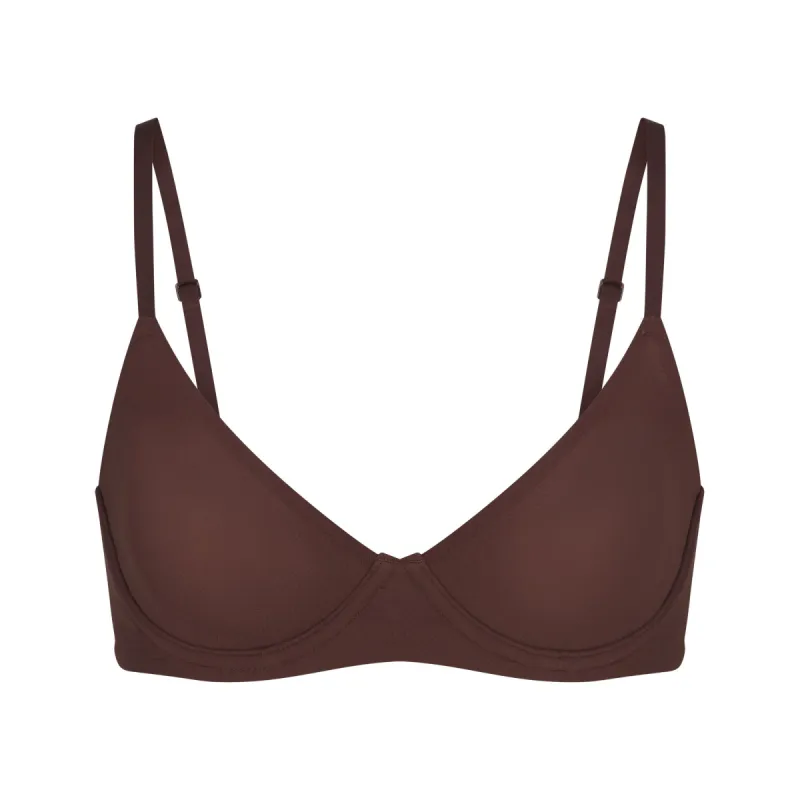 FITS EVERYBODY UNLINED DEMI BRA | COCOA sold by SKIMS