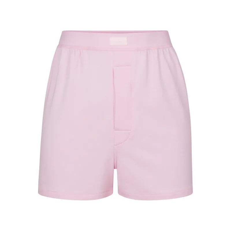 BOYFRIEND LOOSE BOXER | CHERRY BLOSSOM sold by SKIMS