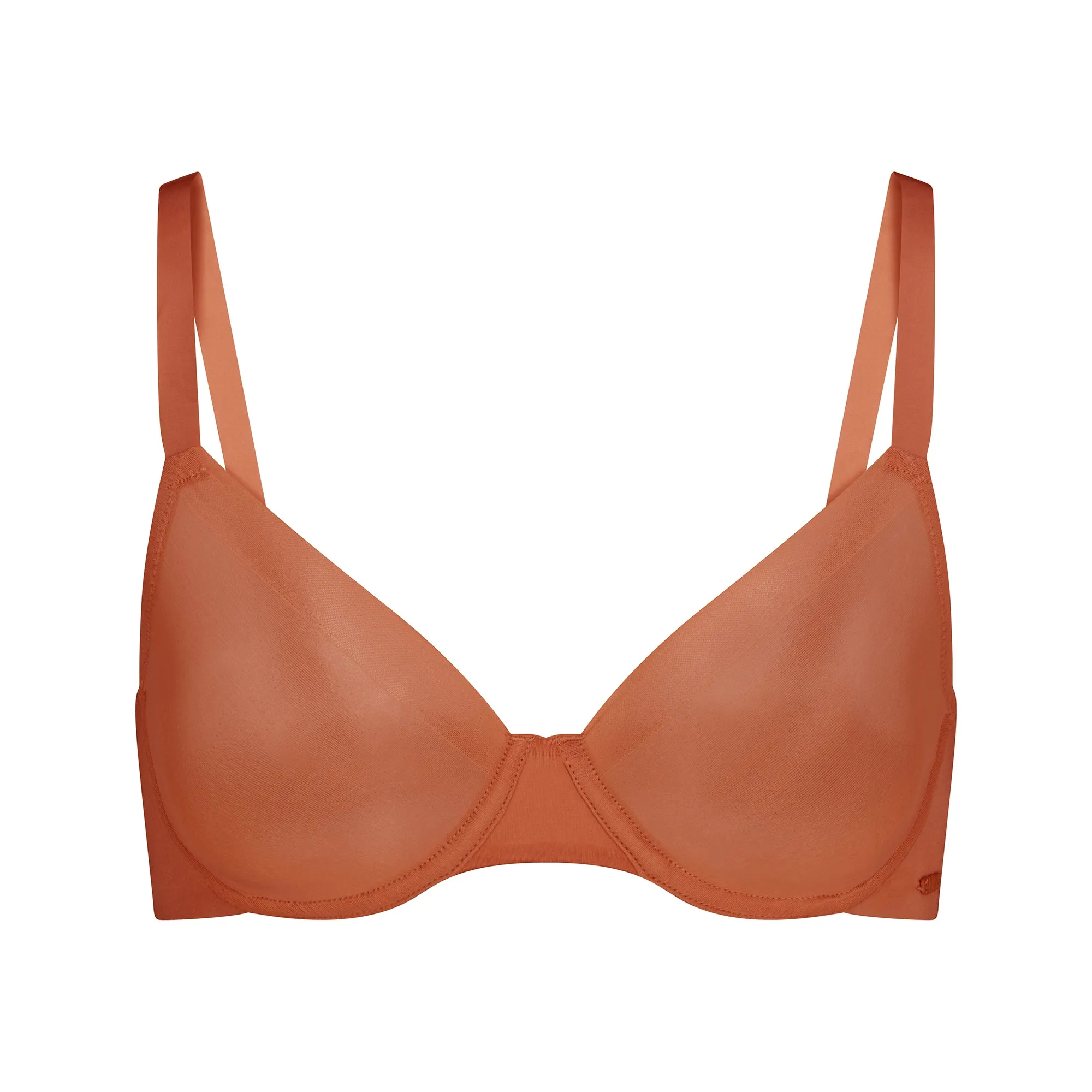 NO SHOW UNLINED DEMI BRA | BRONZE sold by SKIMS