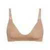 WIRELESS FORM T-SHIRT DEMI BRA | CLAY sold by SKIMS
