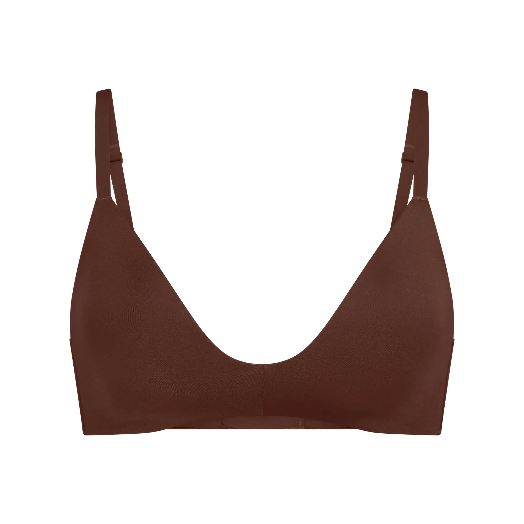 WIRELESS FORM T-SHIRT DEMI BRA | COCOA sold by SKIMS