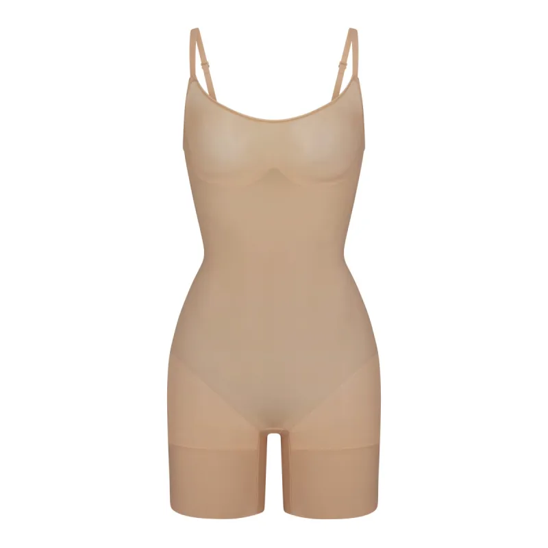 EVERYDAY SCULPT MID THIGH BODYSUIT | CLAY sold by SKIMS