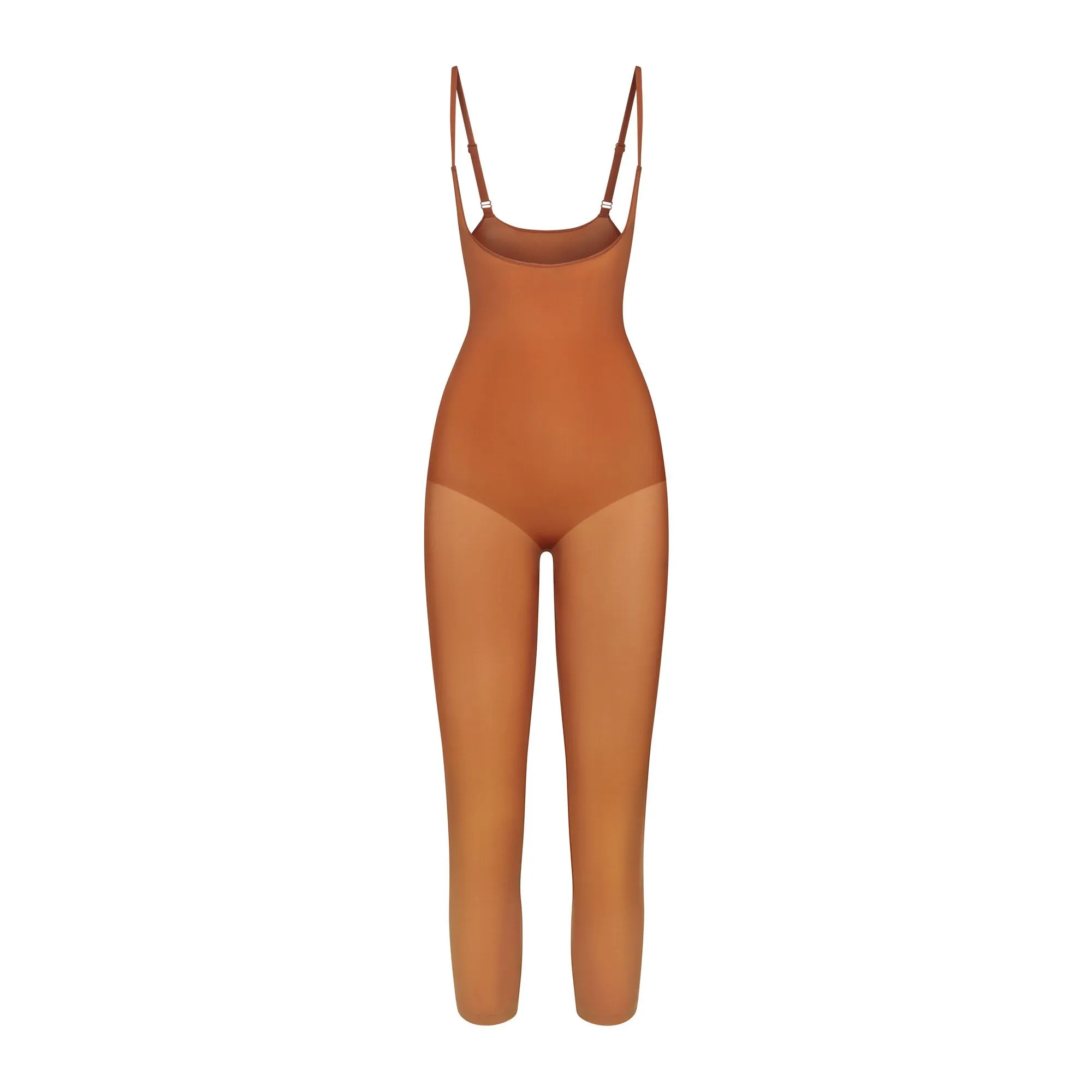 EVERYDAY SCULPT OPEN BUST CATSUIT | BRONZE sold by SKIMS