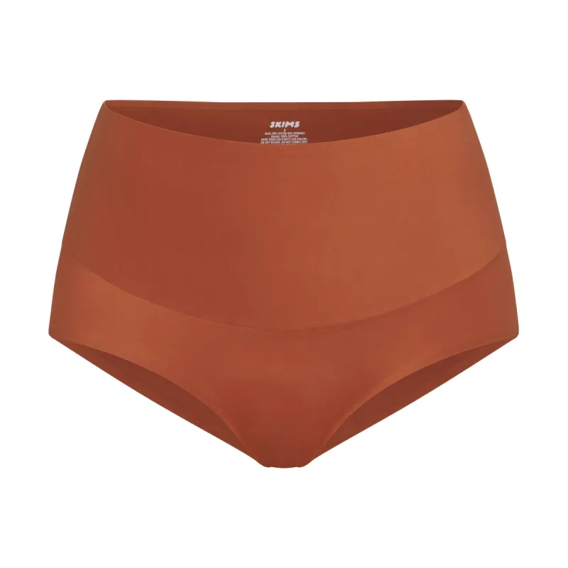SMOOTHING INTIMATES HIGH-WAISTED BRIEF | BRONZE sold by SKIMS
